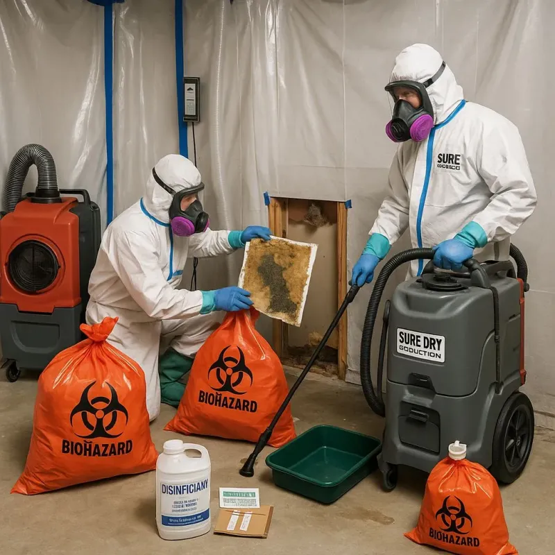 Contaminated Water Handling Protocols process in Graham County, KS